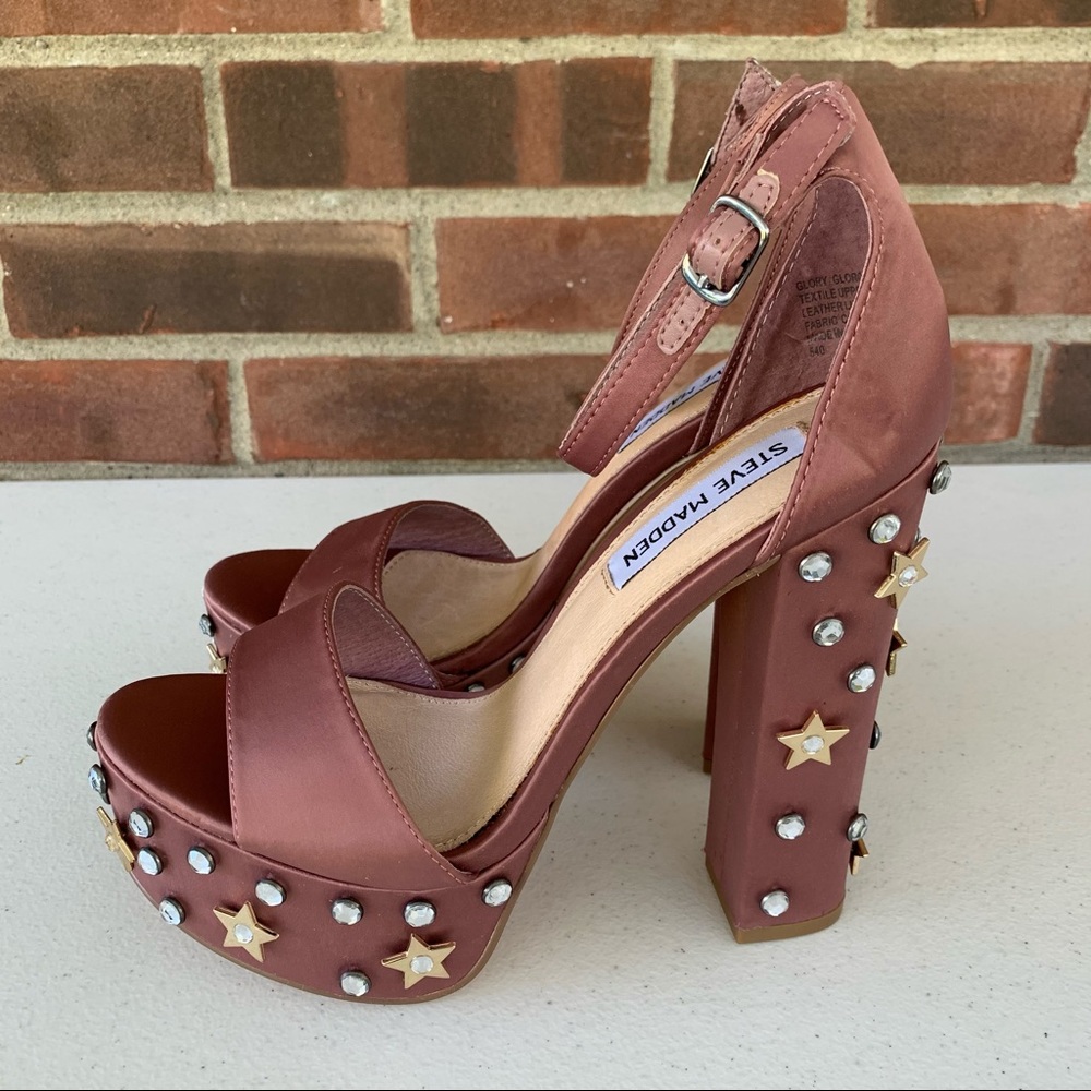 Steve Madden Glory High Chucky Heel Sandals